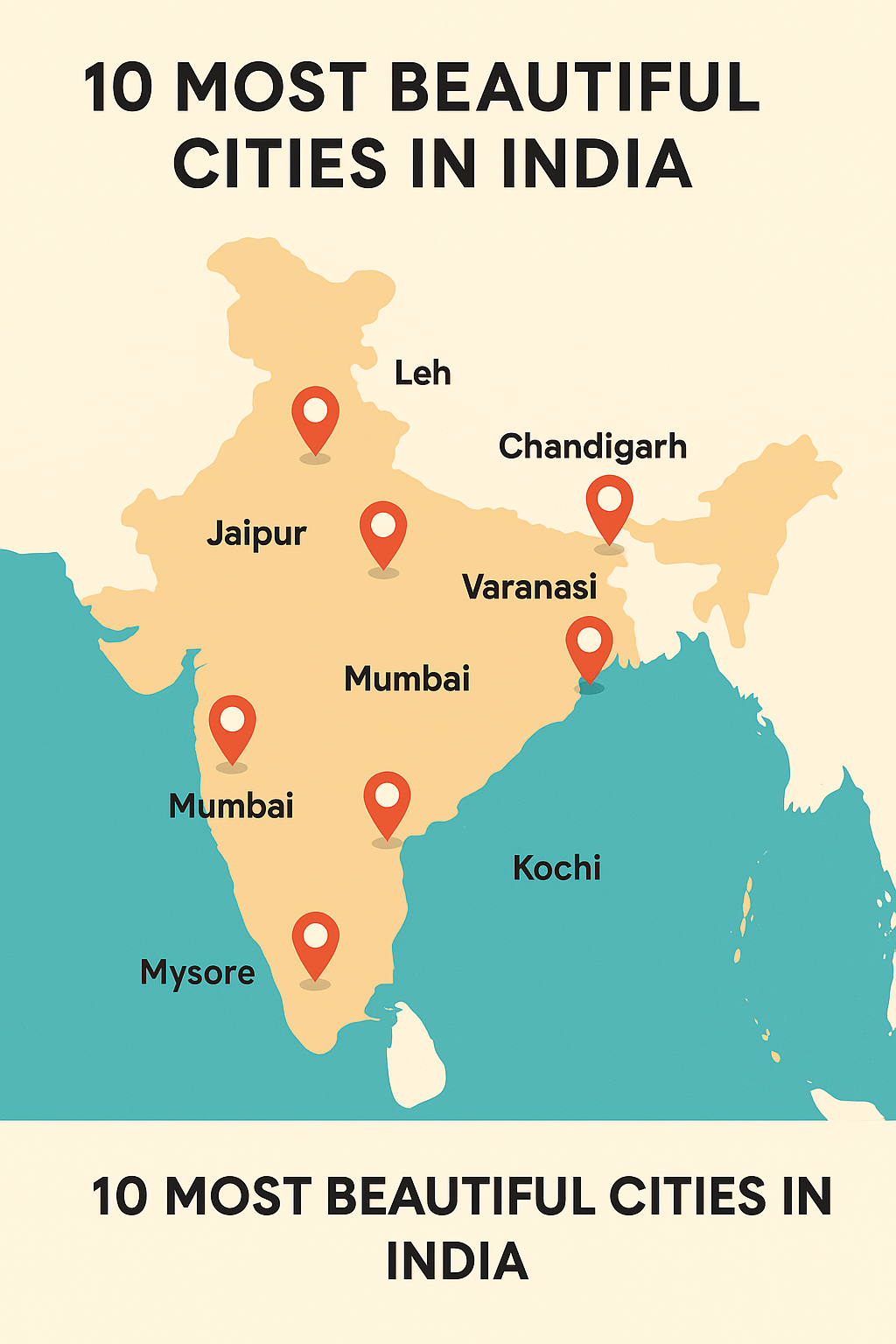 10 Most Beautiful Cities in India to Visit and Live