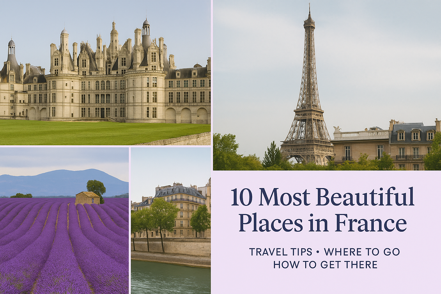 10 of the Most Beautiful Places in France