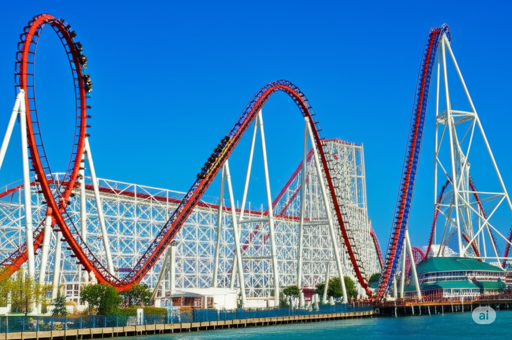 Cedar Point : The Roller Coaster Capital of the World in Ohio!